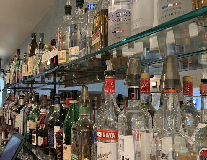 Bar tap & shelf