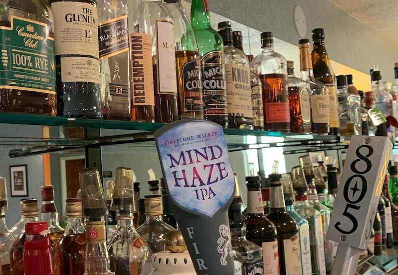 Bar tap & shelf