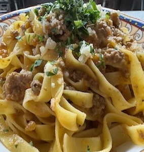 Fettuccine Bolognese